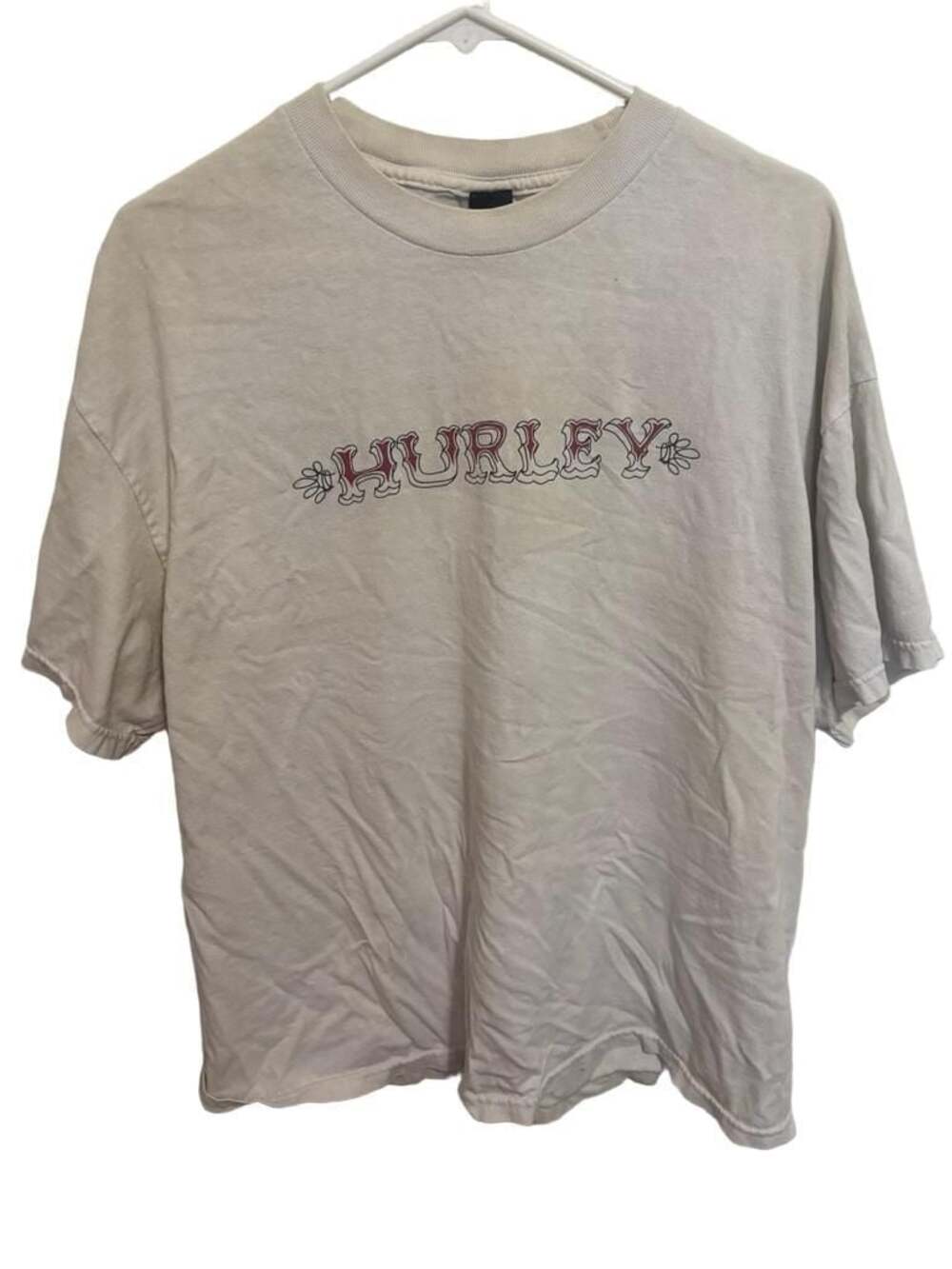 Vintage Hurley International 2009 Graphic T-Shirt White Size XL
